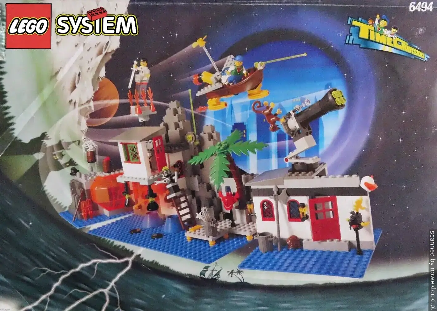 Zdjęcie zestawu 6494 z serii LEGO® Time Cruisers – Dom oraz laboratorium