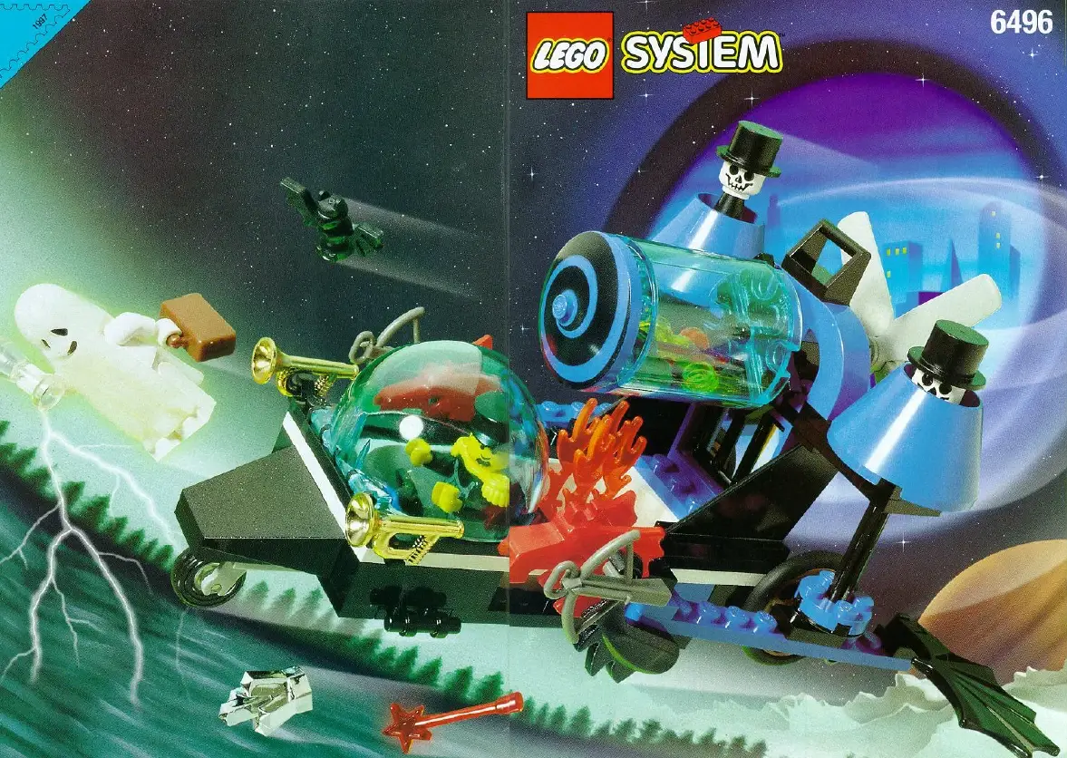 Zdjęcie zestawu 6496 z serii LEGO® Time Cruisers – statek Postrach