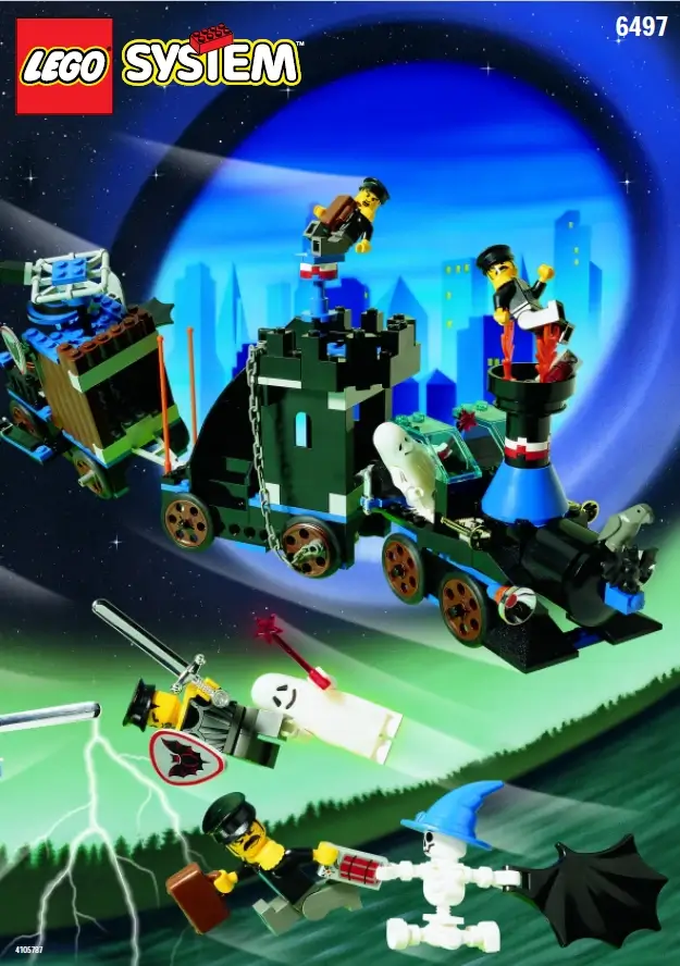Zdjęcie zestawu 6497 z serii LEGO® Time Cruisers – statek Zaczarowany pociąg