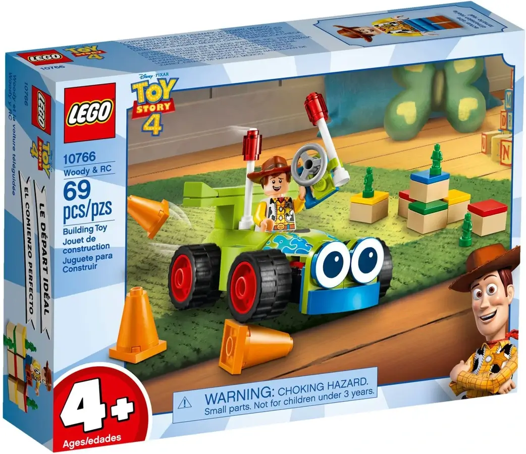 Pudełko zestawu 10766 z serii LEGO® Toy Story – Chudy i Pan Sterowany