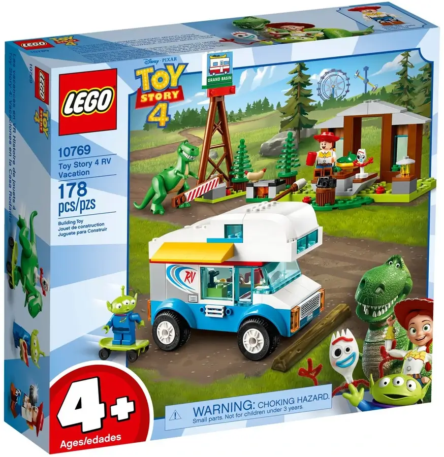 Pudełko zestawu 10769 z serii LEGO® Toy Story – wakacyjny kamper