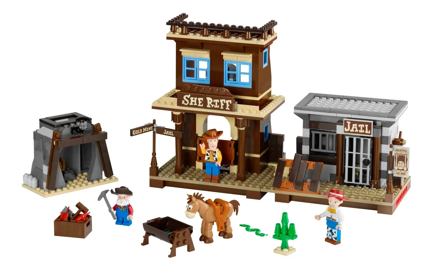 Biuro szeryfa Chudego z serii LEGO® Toy Story