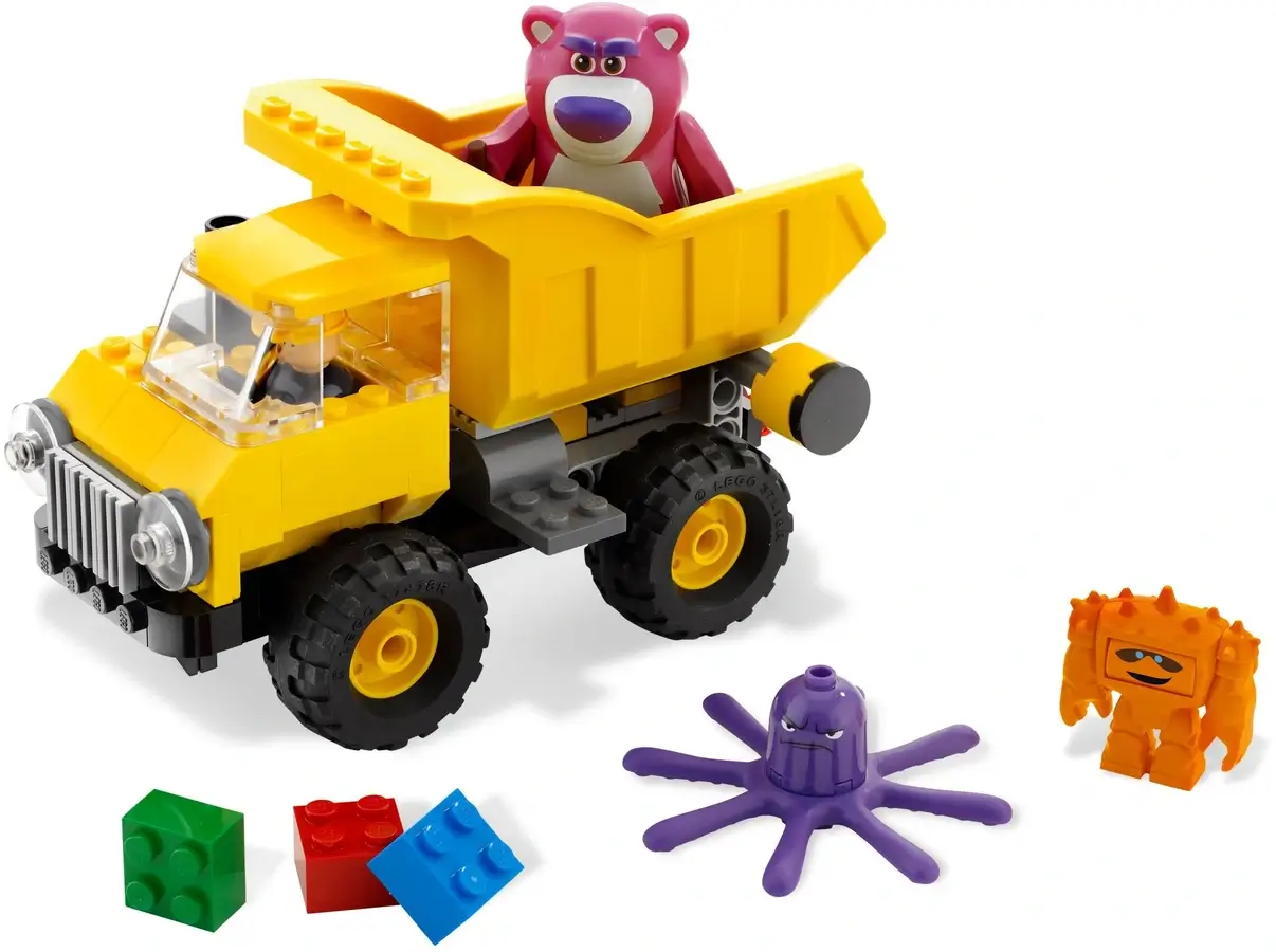 Żołta ciężarowa wywrotka z serii LEGO® Toy Story