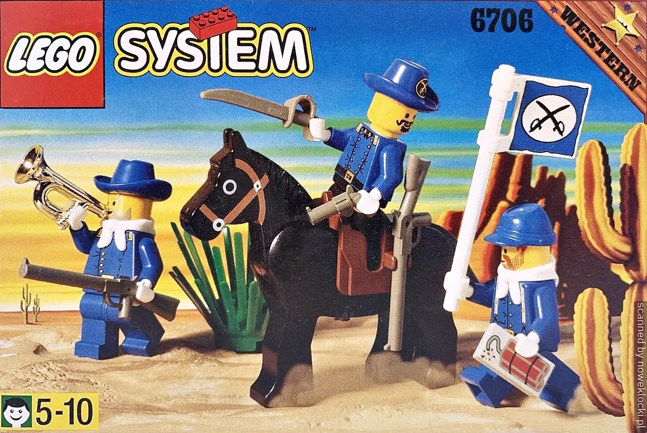 Zestaw 6706 - żołnierze LEGO® Western na warcie