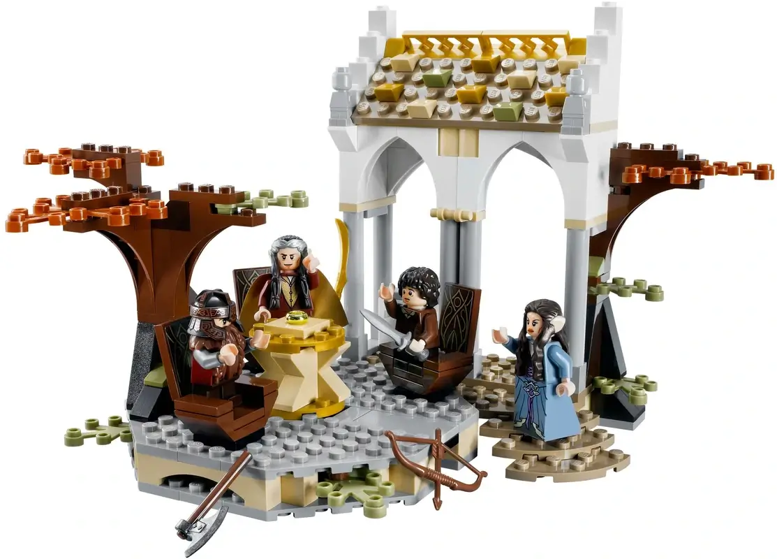 Elrond wraz z Drużyną Pierścienia naradzają się - seria LEGO® Władca Pierścieni™