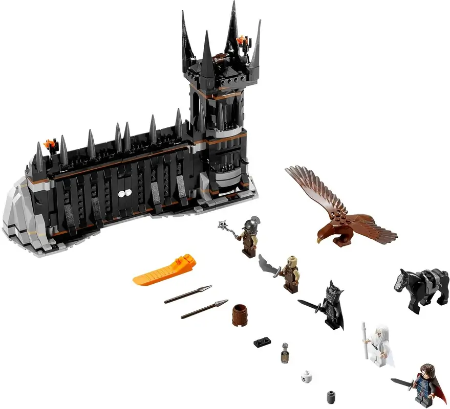 Czarna Brama w Mordorze gdzie rozgrywa się bitwa - seria LEGO® Władca Pierścieni™