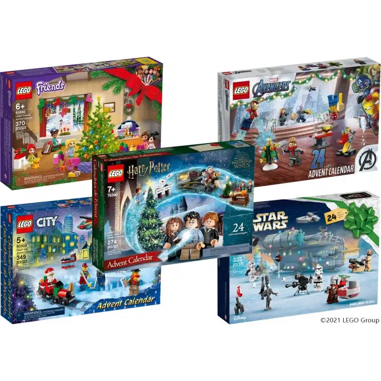 Kalendarze adwentowe LEGO® na 2021 już dostępne!