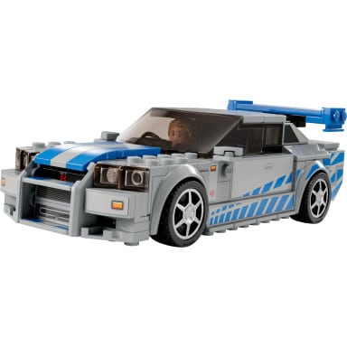 LEGO 76917 Speed Champions Nissan Skyline GT-R (R34) z filmu „Za szybcy, za wściekli”