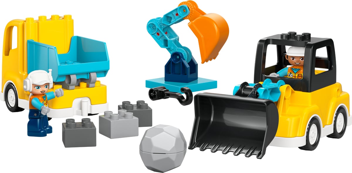 LEGO 10475 Duplo Maszyny budowlane 3 w 1