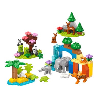 LEGO 10446 Duplo Rodziny dzikich zwierząt 3 w 1