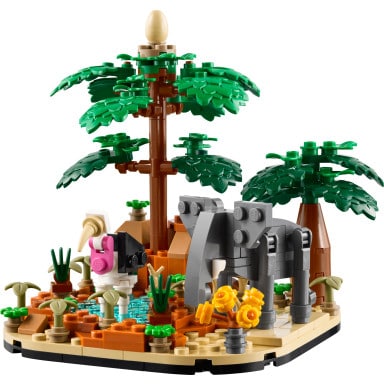 LEGO 40784 Diorama z afrykańską sawanną
