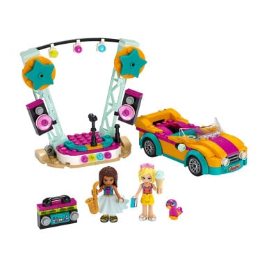 LEGO 41390 Friends Samochód i scena Andrei