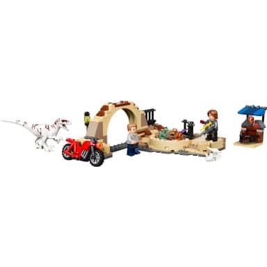 LEGO 76945 Jurassic World Atrociraptor: pościg na motocyklu
