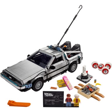 LEGO 10300 Wehikuł czasu z „Powrotu do przyszłości”