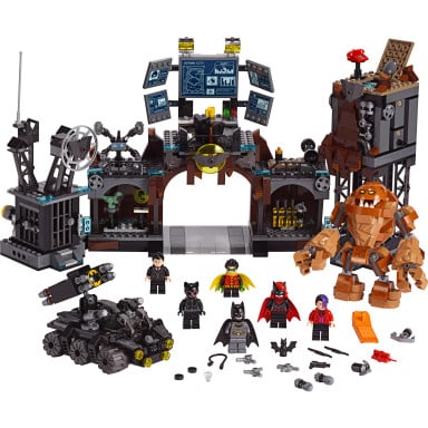 LEGO 76122 DC Comics Super Heroes Atak Clayface’a na Jaskinię Batmana