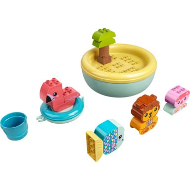 LEGO 10966 Duplo Zabawa w kąpieli: pływająca wyspa ze zwierzątkami