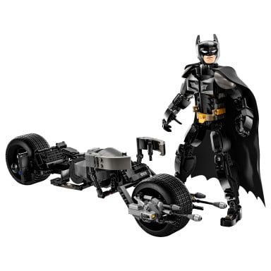 LEGO 76273 DC Figurka Batmana do zbudowania i batcykl