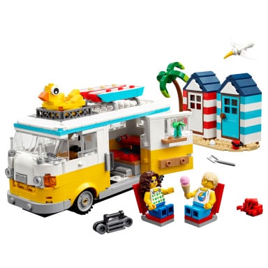 LEGO 31138 Creator 3 w 1 Kamper na plaży