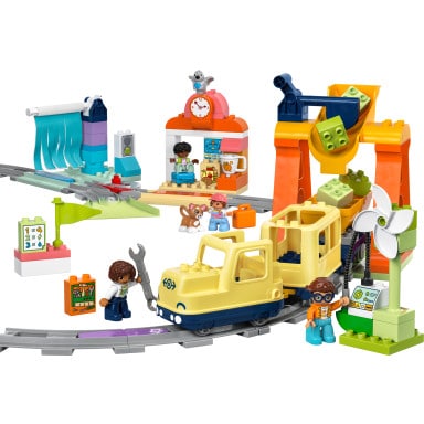 LEGO 10428 Duplo Duży interaktywny pociąg miejski