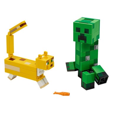 LEGO 21156 Minecraft BigFig Creeper i Ocelot