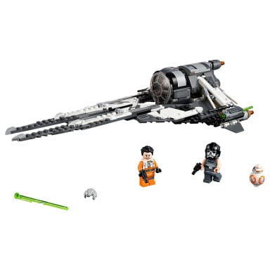 LEGO 75242 Star Wars TIE Interceptor Czarny As