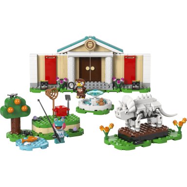 LEGO 77056 Animal Crossing Blathers i kolekcja muzealna