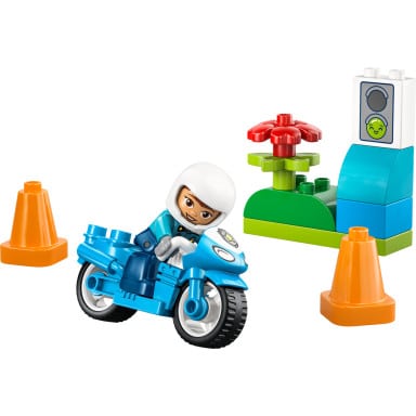 LEGO 10471 Duplo Niebieski motocykl policyjny