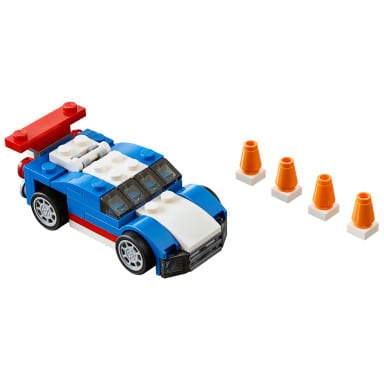 LEGO 31027 Creator 3 w 1 Niebieska wyścigówka