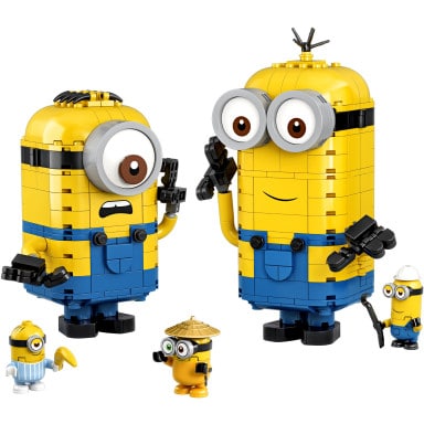 LEGO 75551 Minions Minionki z klocków i ich gniazdo
