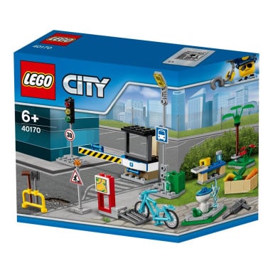 LEGO 40170 City Zestaw akcesoriów LEGO City Zbuduj My City