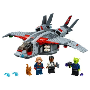 LEGO 76127 Marvel Super Heroes Kapitan Marvel i atak Skrullów