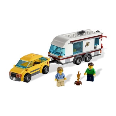 LEGO 4435 City Samochód z przyczepą kempingową