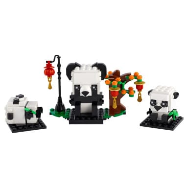 LEGO 40466 BrickHeadz Pandy na Chiński Nowy Rok