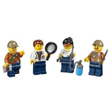 LEGO 5004940 City Bricktober – zestaw minifigurek