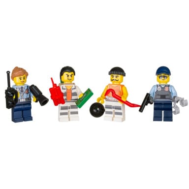 LEGO 853570 City Zestaw akcesoriów do Więziennej Wyspy