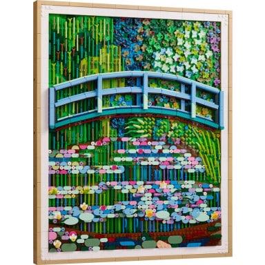 LEGO 31220 Art Claude Monet — Most nad stawem z liliami wodnymi
