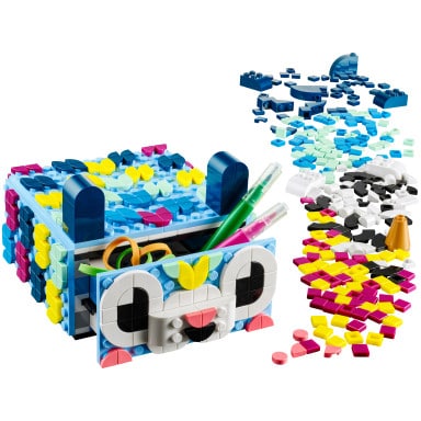LEGO 41805 DOTS Kreatywny zwierzak — szuflada