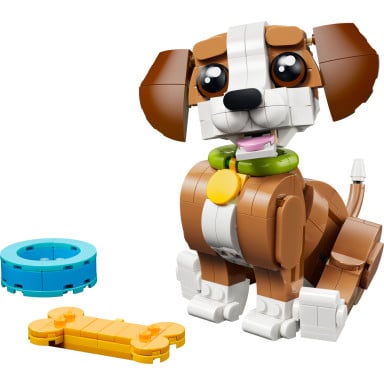 LEGO 31382 Creator Urocze zwierzątka: psotny szczeniaczek