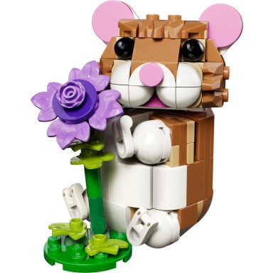 LEGO 31376 Creator Uroczy chomik z kwiatkiem