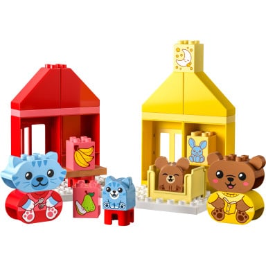LEGO 10414 Duplo Codzienne czynności — jedzenie i pora snu