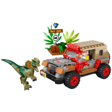 LEGO 76958 Jurassic World Zasadzka na dilofozaura
