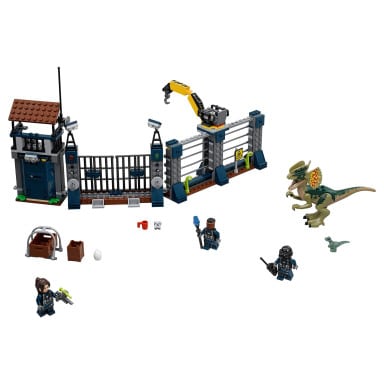 LEGO 75931 Atak dilofozaura na posterunek