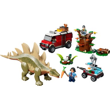LEGO 76965 Jurassic World Dinomisje: odkrycie stegozaura