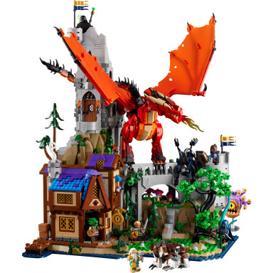 LEGO 21348 Ideas Dungeons & Dragons: Opowieść czerwonego smoka