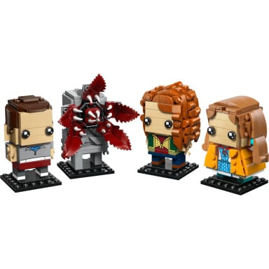LEGO 40879 BrickHeadz Figurki Jedenastki, Maxa, Demogorgona i Holly