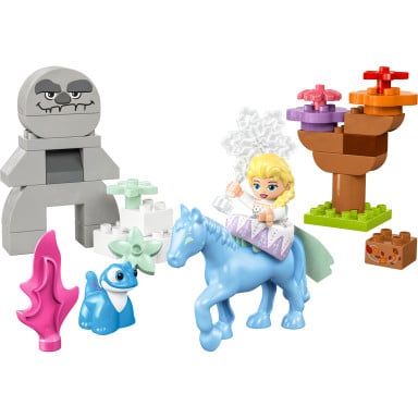 LEGO 10418 Duplo Elza i Bruni w Zaczarowanym Lesie