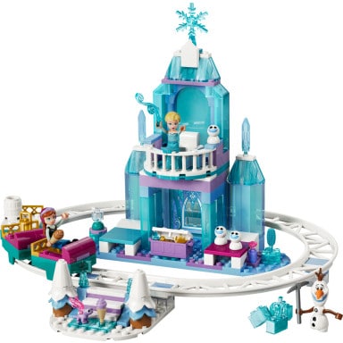 LEGO 43281 Disney Lodowy zamek Elzy i śnieżna przejażdżka