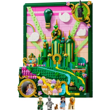 LEGO 75685 Wicked Obraz Emerald City