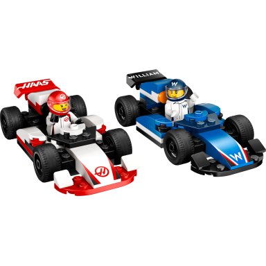 LEGO 60464 City F1 Bolidy Williams Racing i Haas F1
