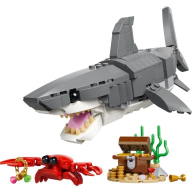 LEGO 31381 Creator Groźny rekin i skrzynia ze skarbem